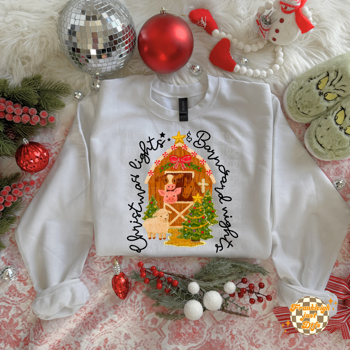 Christmas Lights and Barnyard Nights