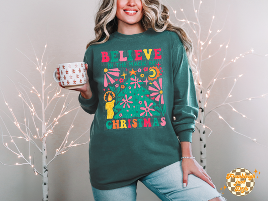 Believe in the magic of Christmas Boho