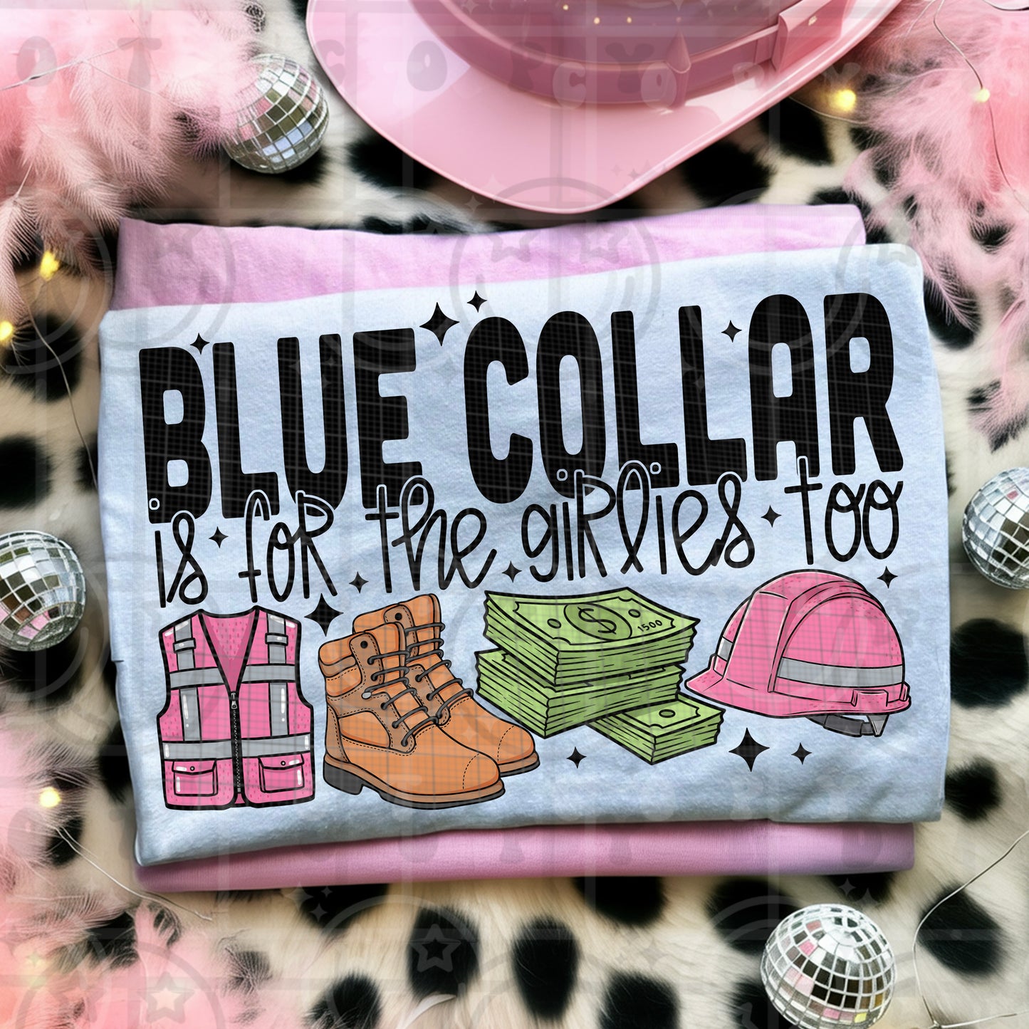 blue collar is for the girlies too