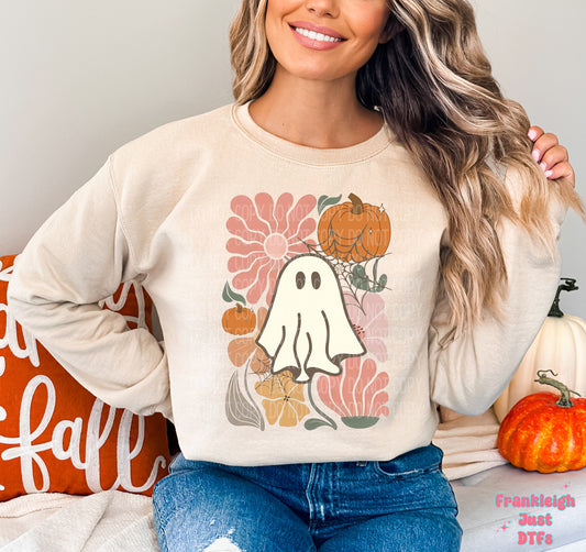 Boho Fall Ghost Floral