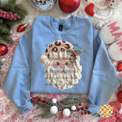 Cheetah Santa Faux Yarn