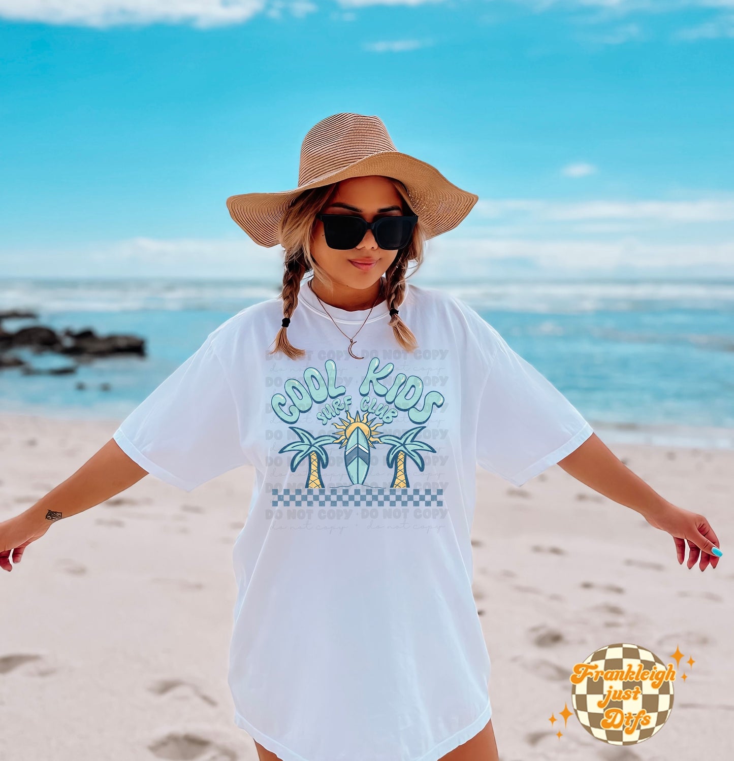 Cool Kids Surfing Club ( Blue or Pink)