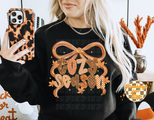 Cozy season with bow