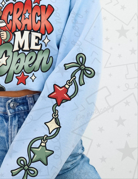 Crack me open sleeve
