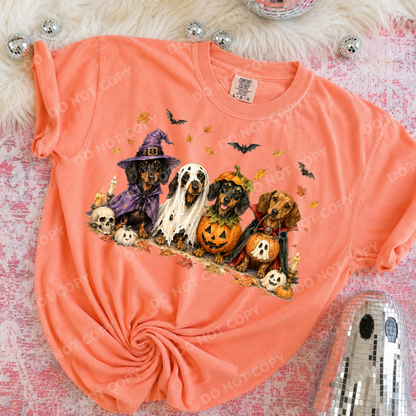 Dachshunds Halloween