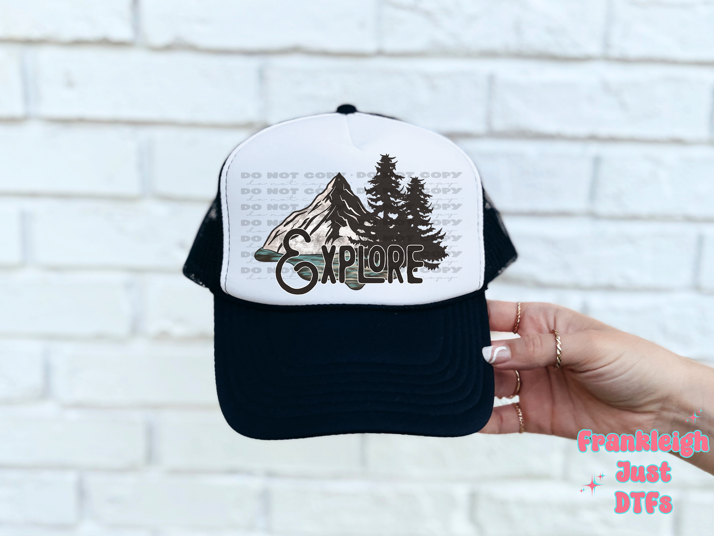 Explore (Mountain) Hat Patch