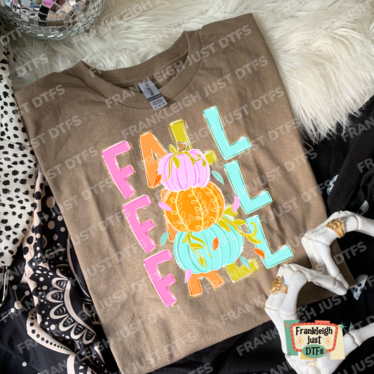 fall trio glitter