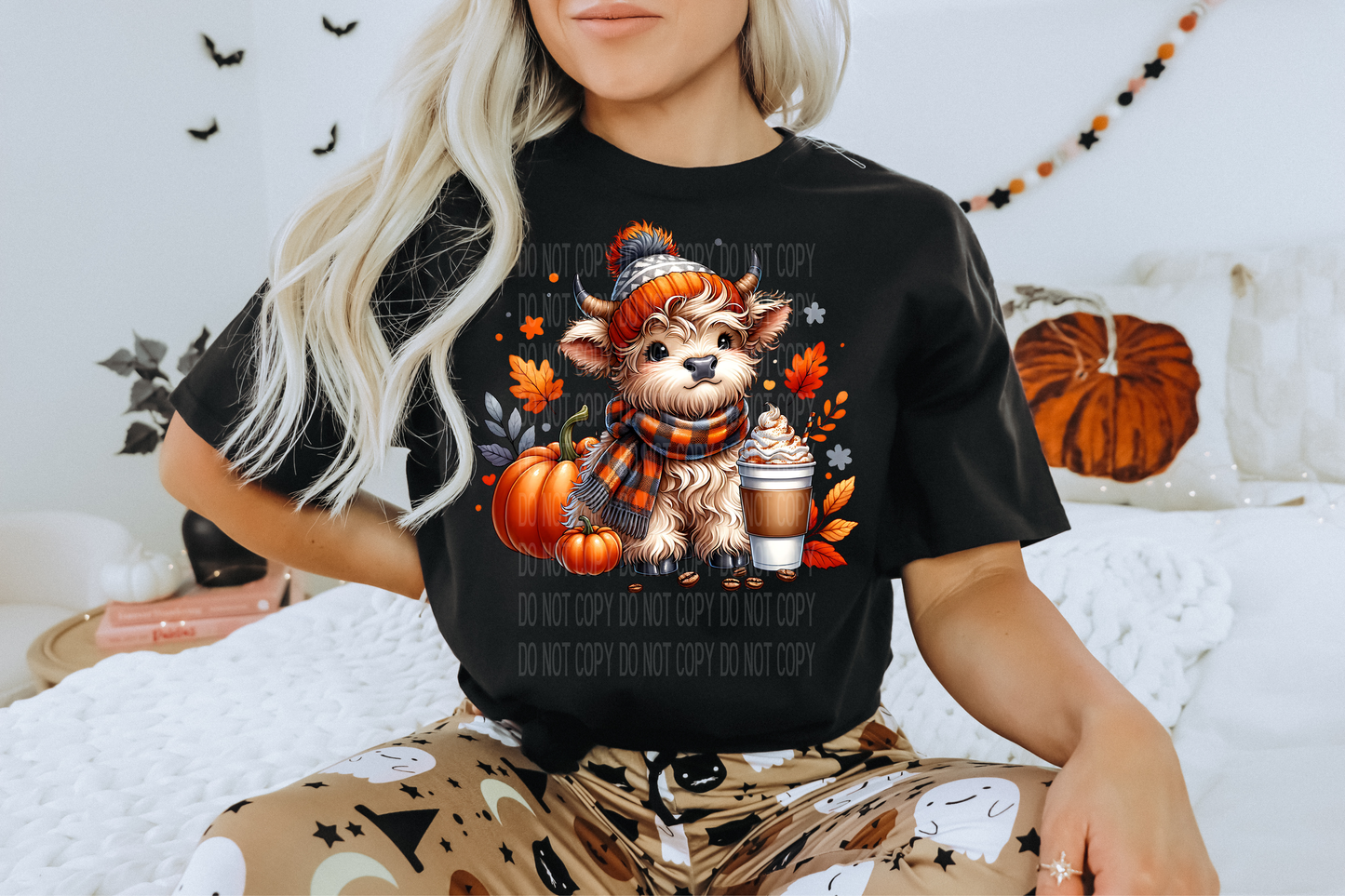 Fall vibes, Highland cow