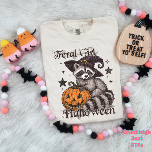 Feral Girl Halloween