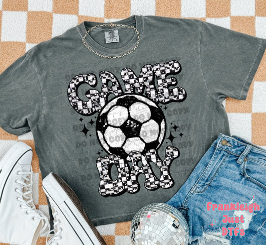 Game Day Soccer Faux Sequins