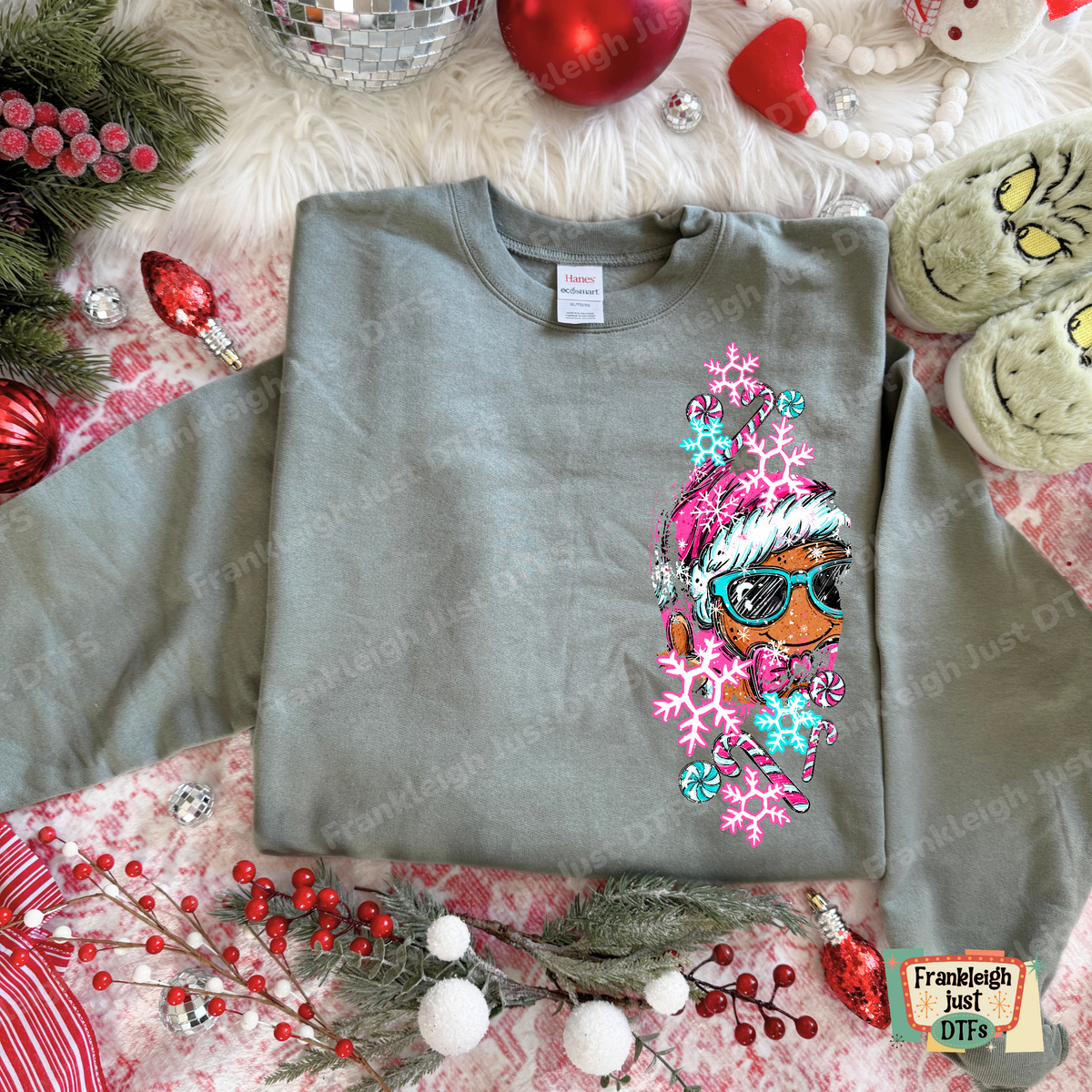 Gingerbread Sleeve Pink