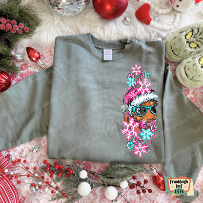 Gingerbread Sleeve Pink