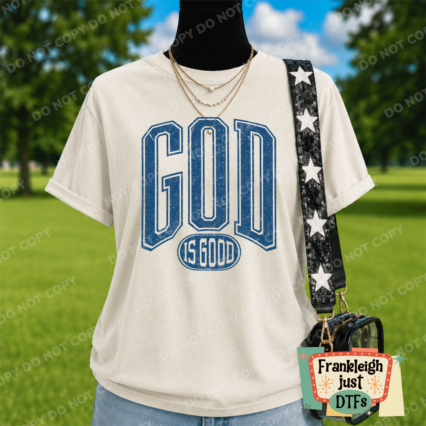 God is Good (blue)