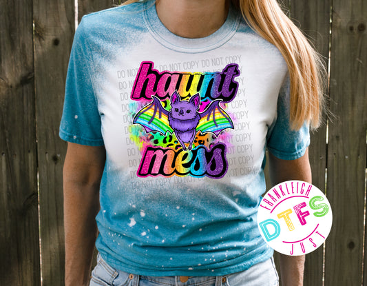 Haunt Mess Retro Bright Colors