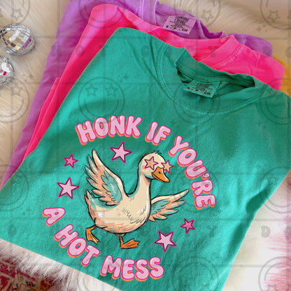 honk if you're a hot mess
