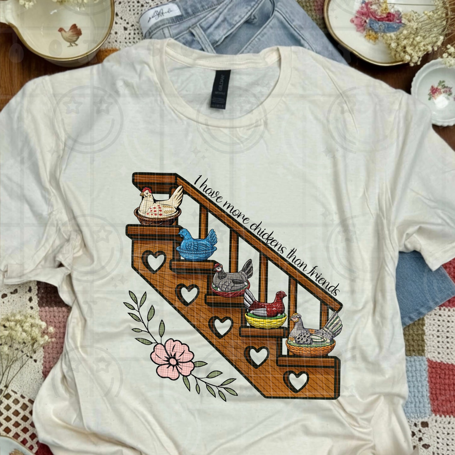 I have more chickens than friends