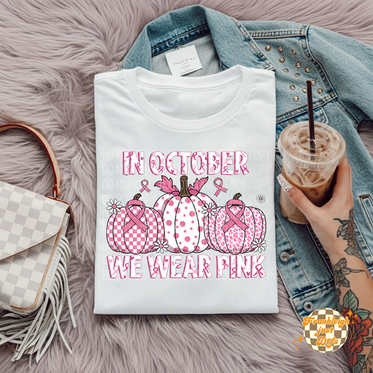 In October we wear Pink (Pumpkins)