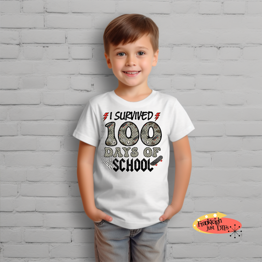 I survived 100 days of school Skellies