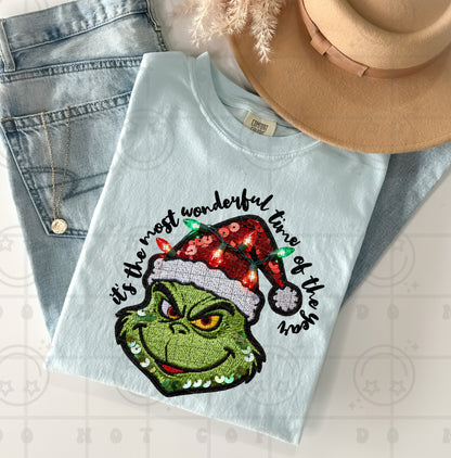 Its the most wonderful time of the year faux light up