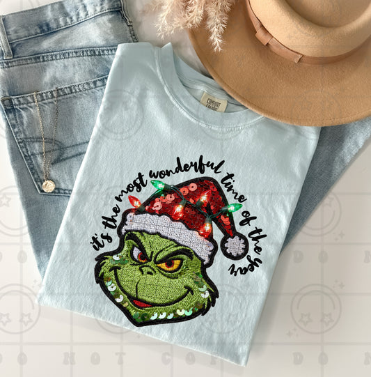 Its the most wonderful time of the year faux light up