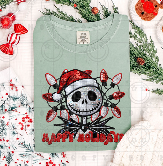 Happy Holidays (Jack Faux Sequins)