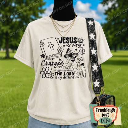 Jesus is King (black)
