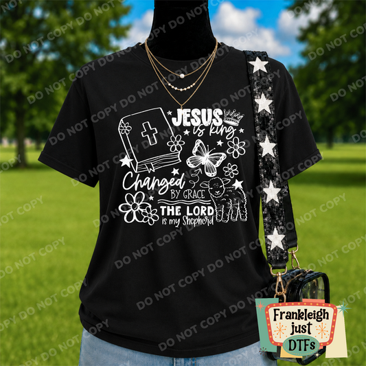 Jesus is King (white)