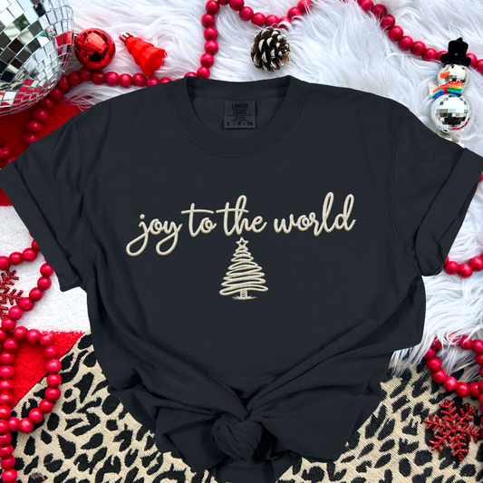 Joy to the world (Red or Ivory)