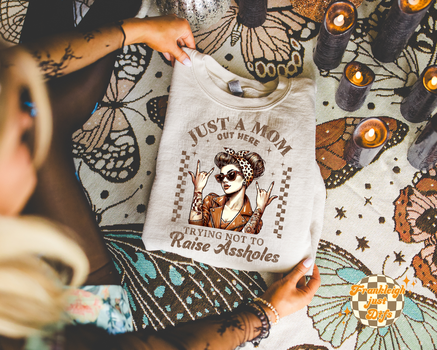 Just a Mom trying not to raise assholes (Vintage Mom)