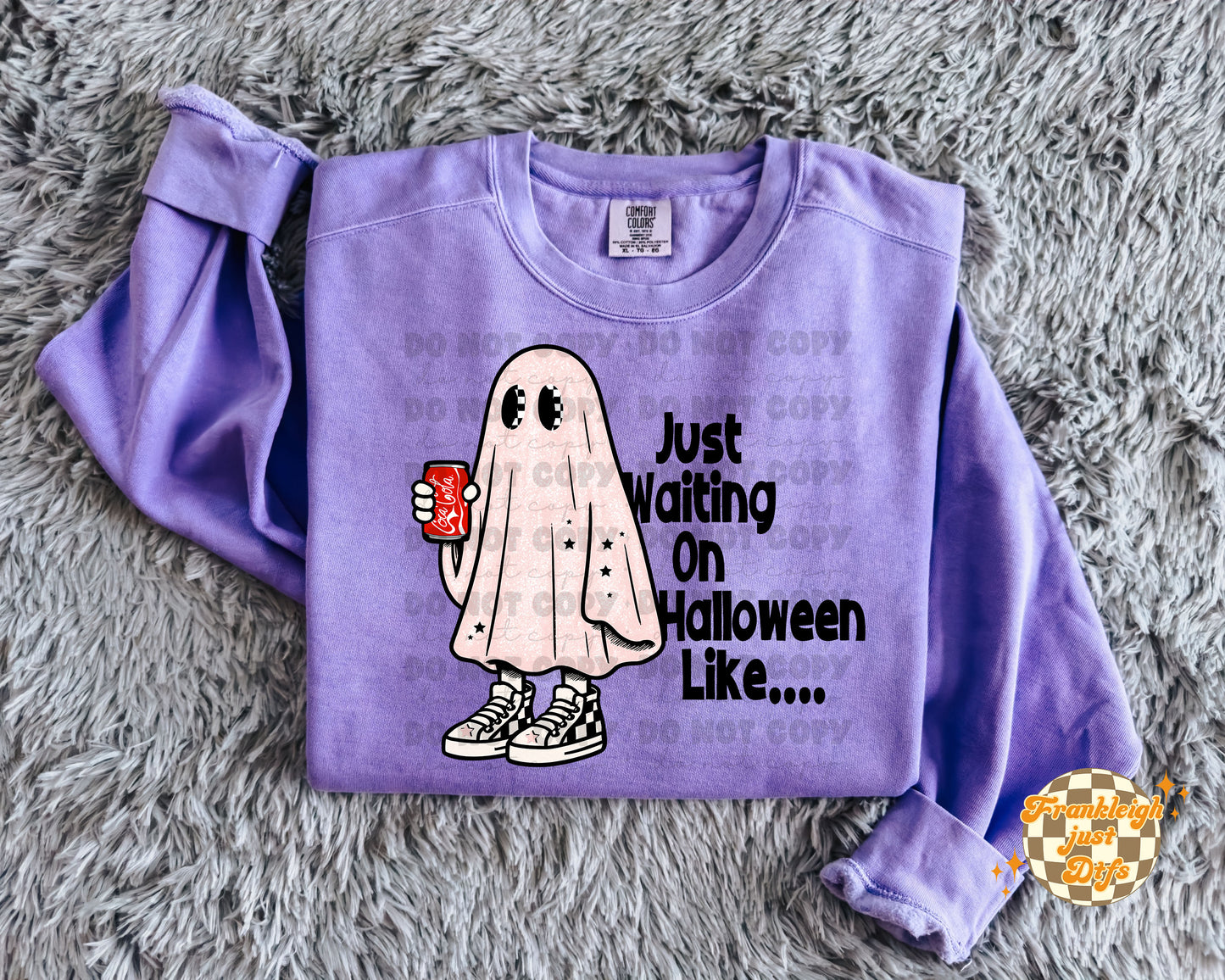 Waiting on Halloween (Ghost with Drink) variations