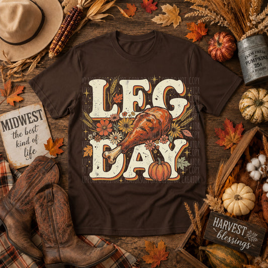 Leg Day (Halftone)