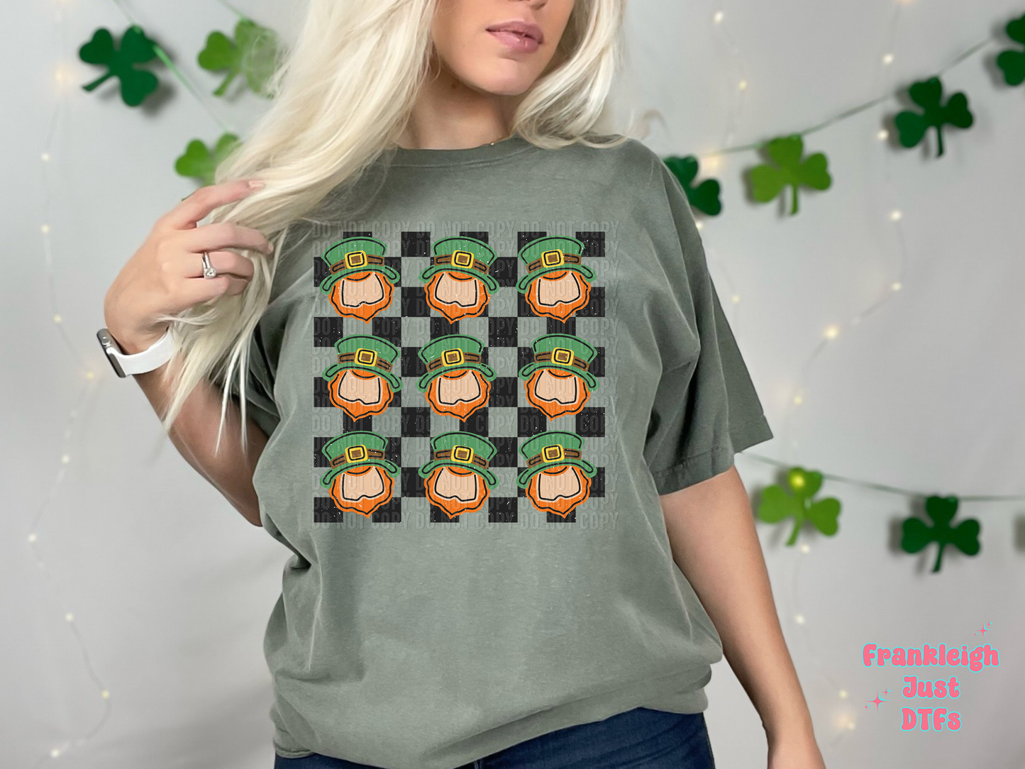 Leprechaun Checkered   (St. Patricks day)