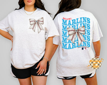 Baseball Teams Coquette with pocket