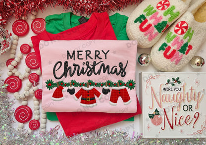 Merry Christmas Santa Suit