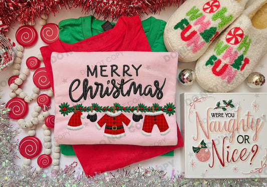 Merry Christmas Santa Suit