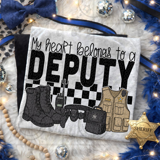 my heart belongs to a deputy