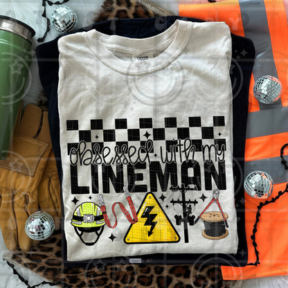 Obsessed with my lineman