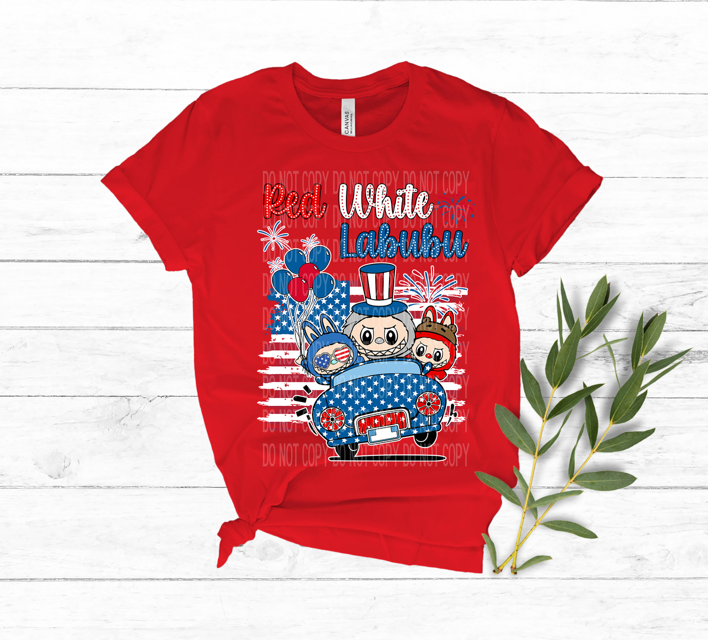 Red White and Little Critters