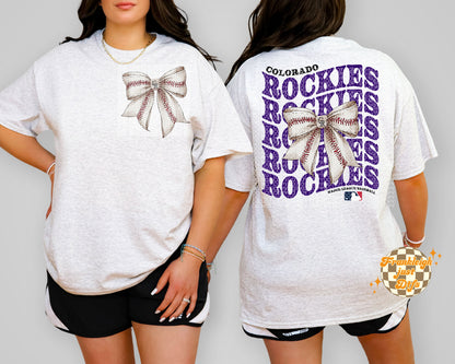 Baseball Teams Coquette with pocket