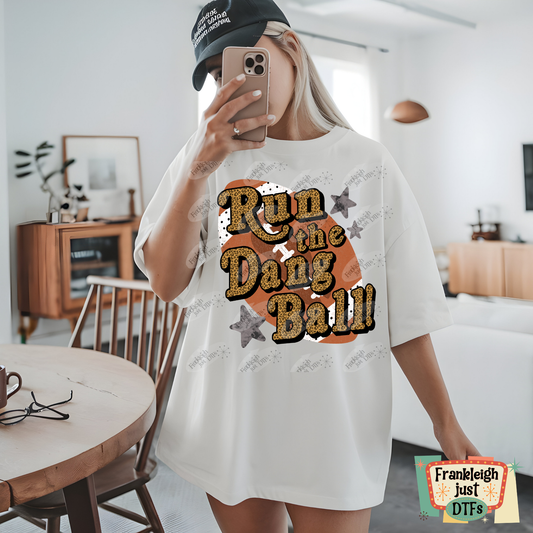 Run the dang ball brown