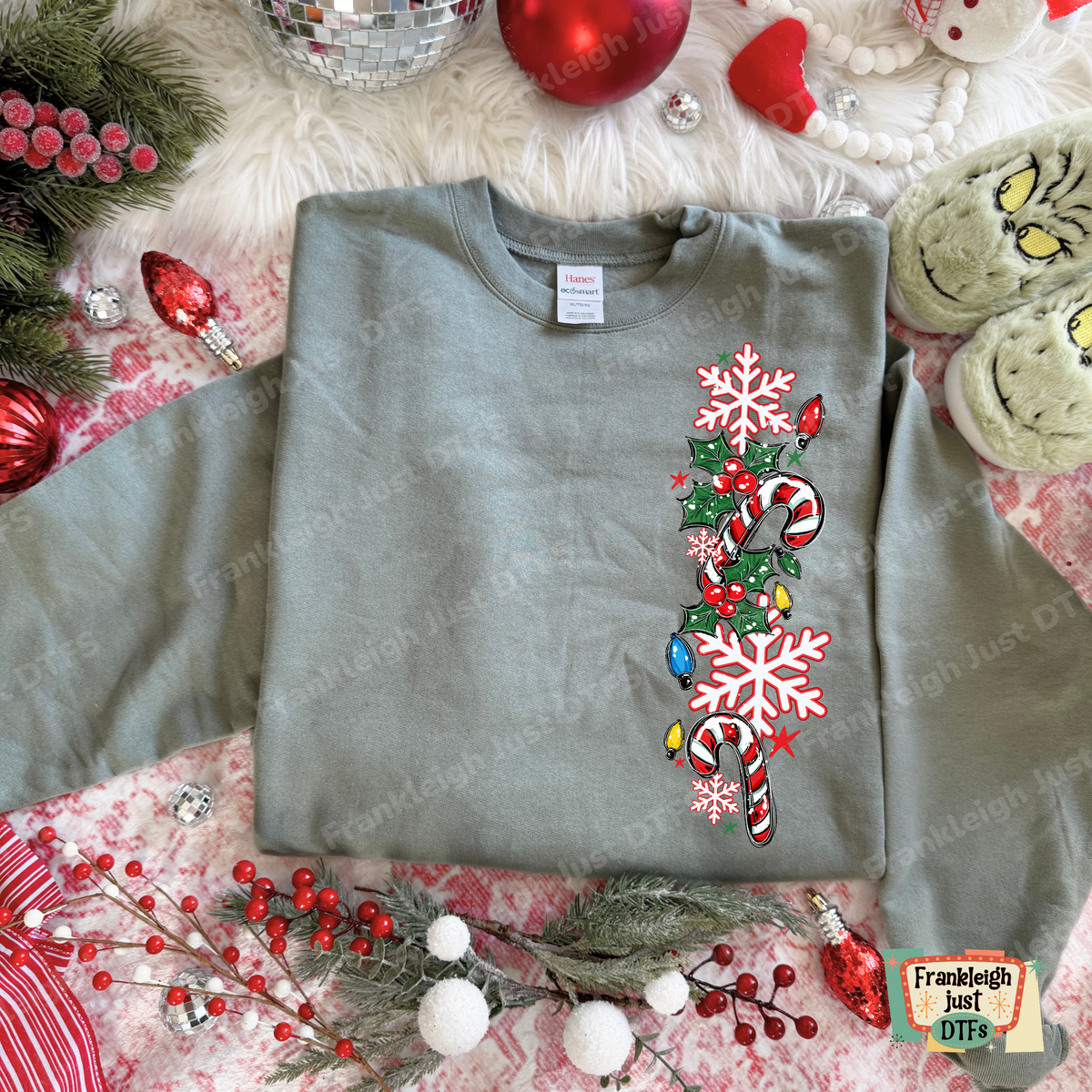 Snowman Gingerbread sleeve