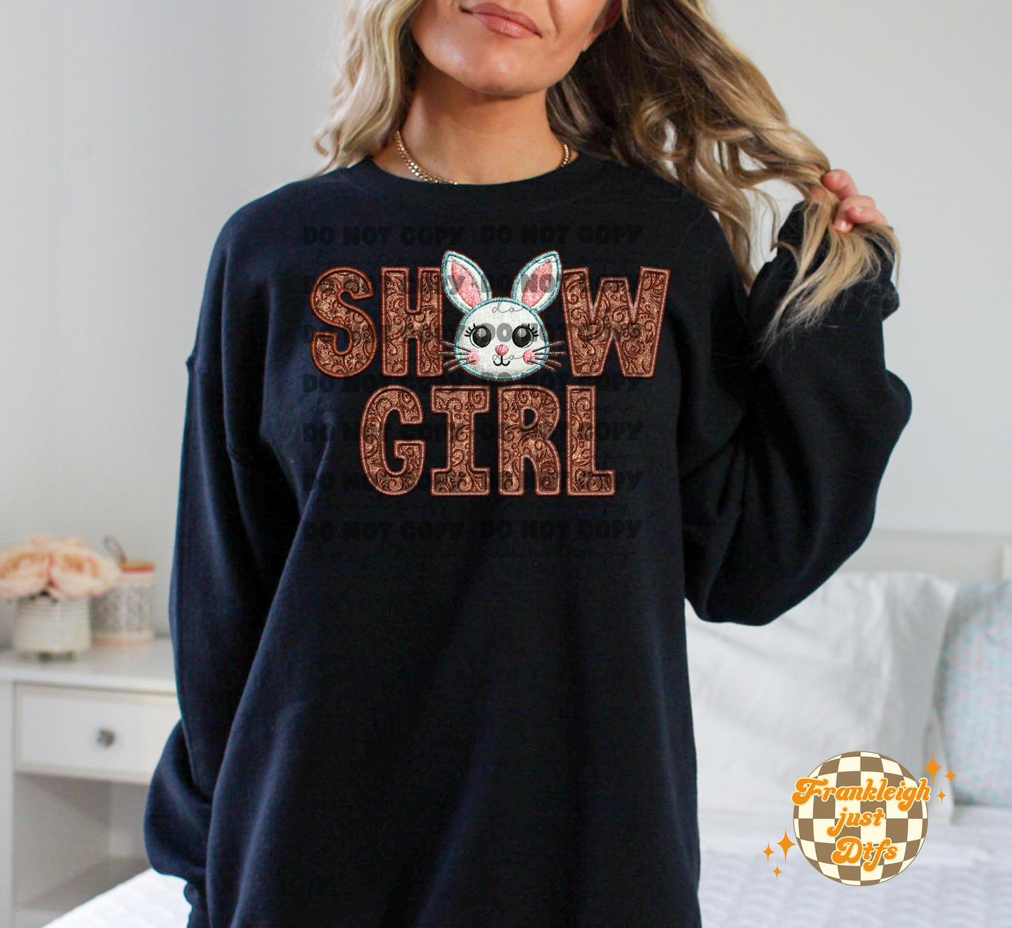 Show Girl (Faux Embroidery) Multi animals