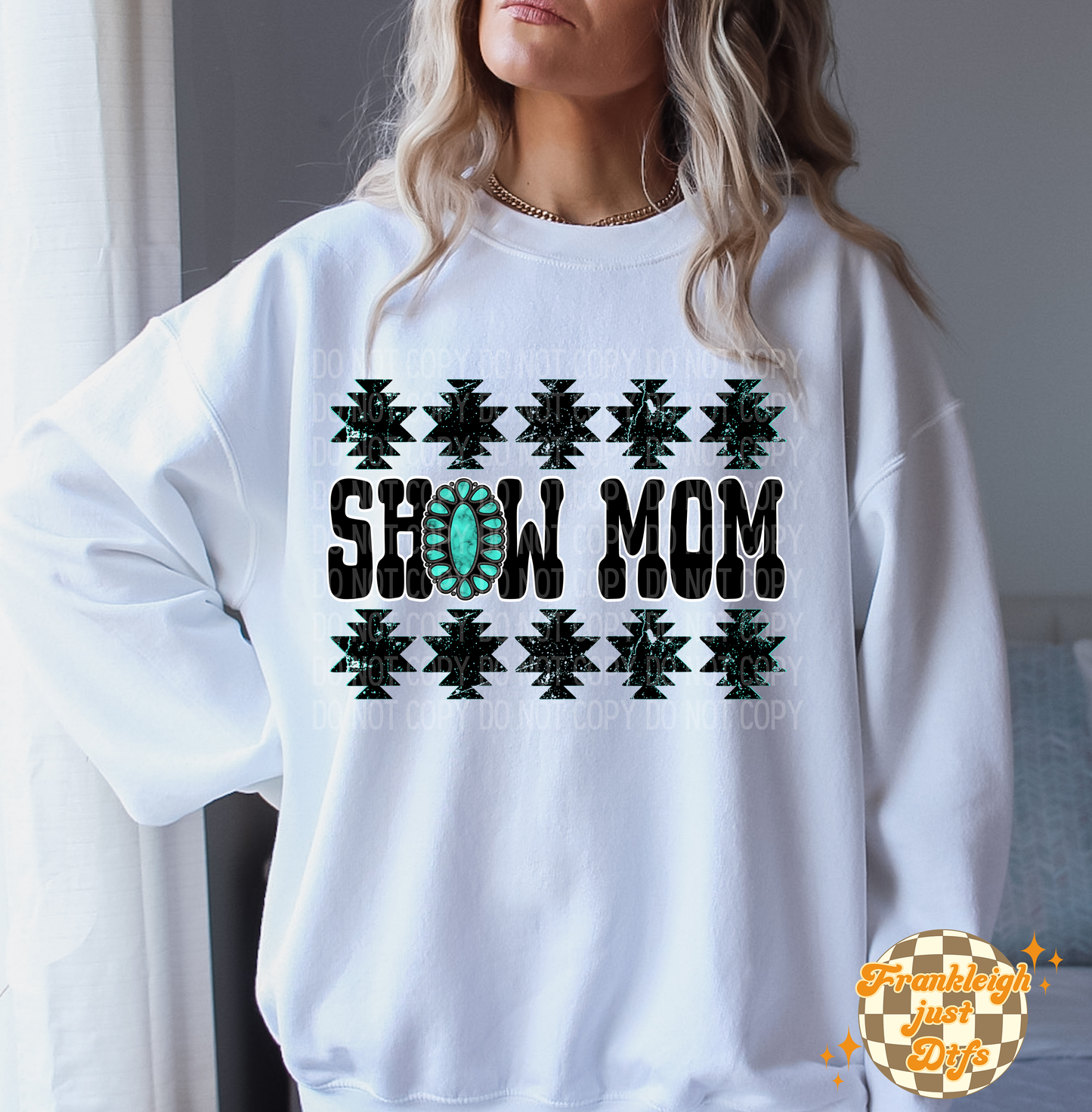 Show Mom turquoise