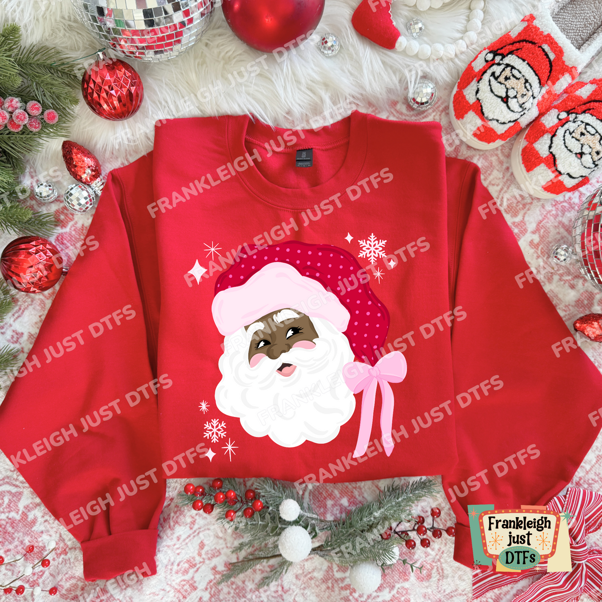 Santa Brown with Snowflake hat