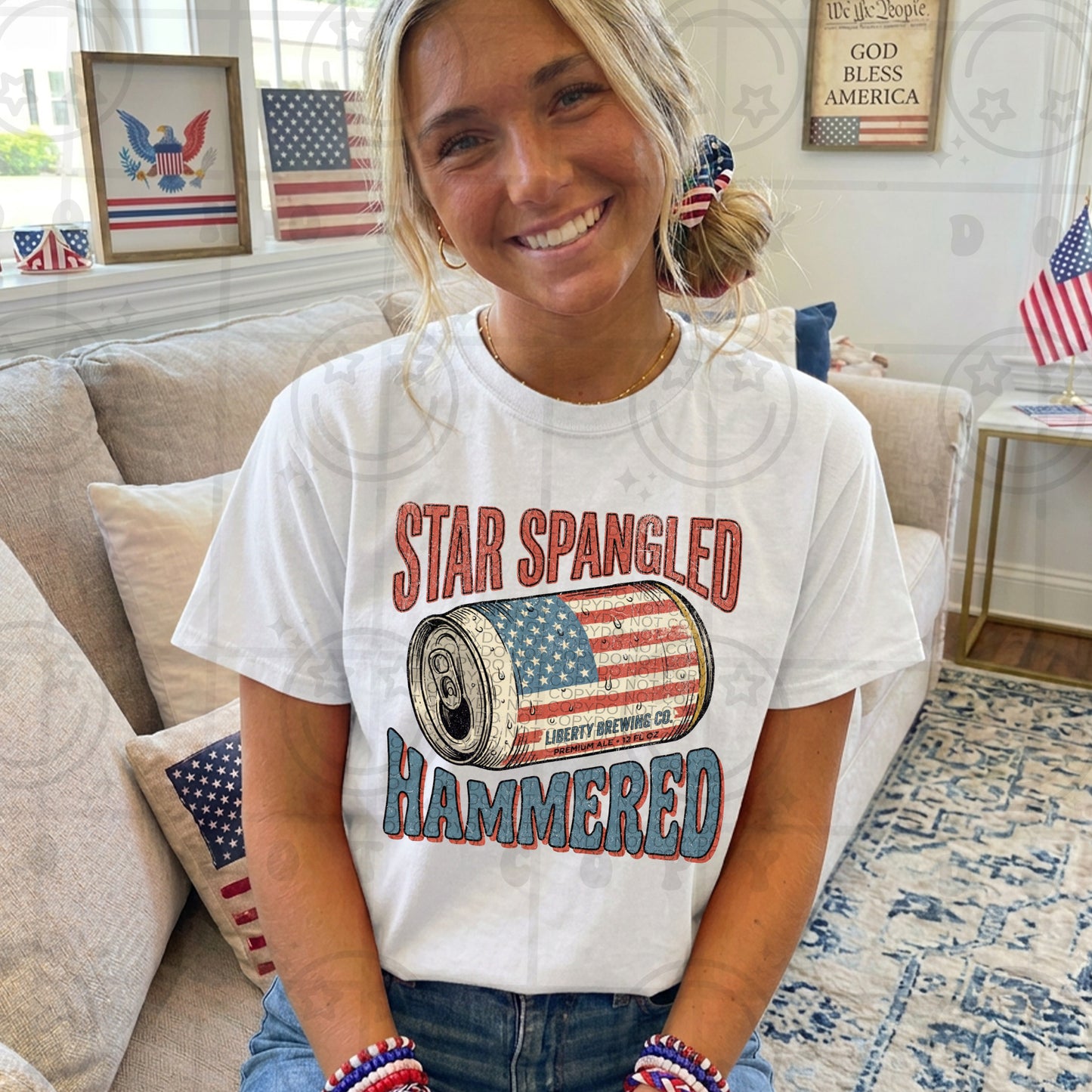 Star Spangled Hammered