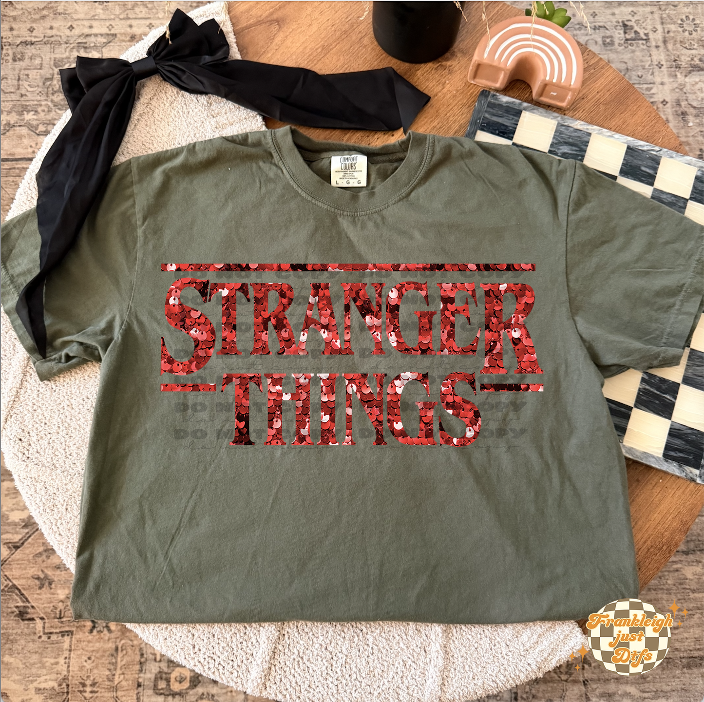 Strange Things red sequins