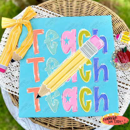 Teach no glitter