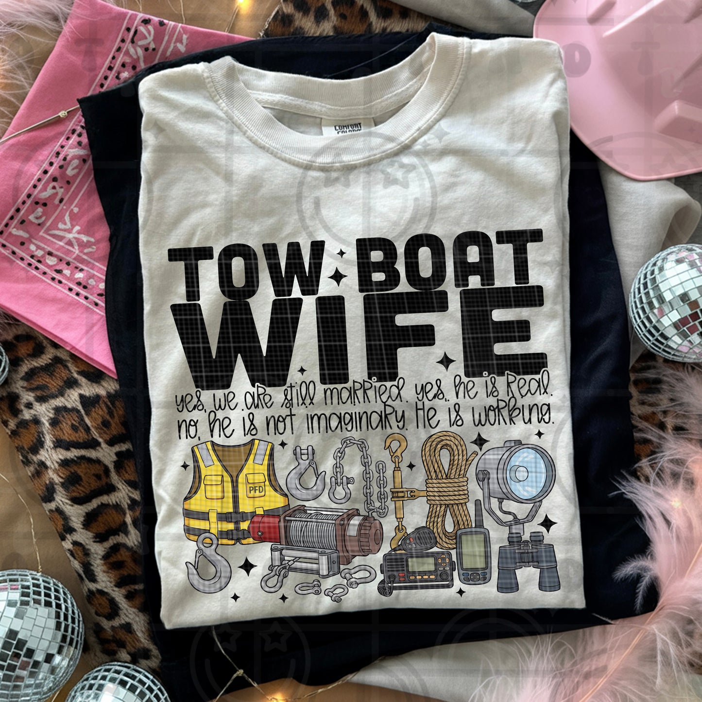 towboat wife yes he is real