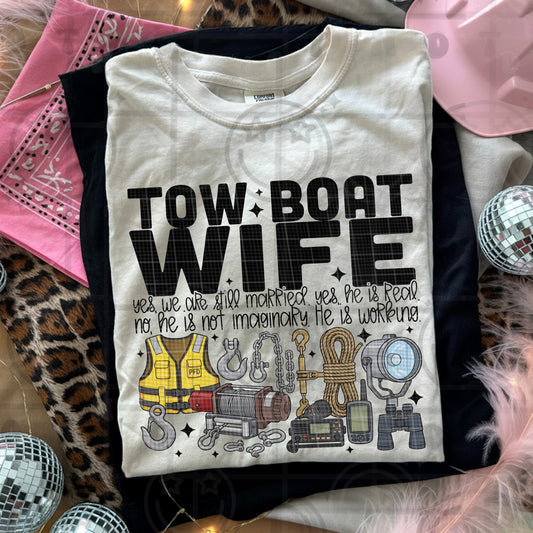 towboat wife yes he is real