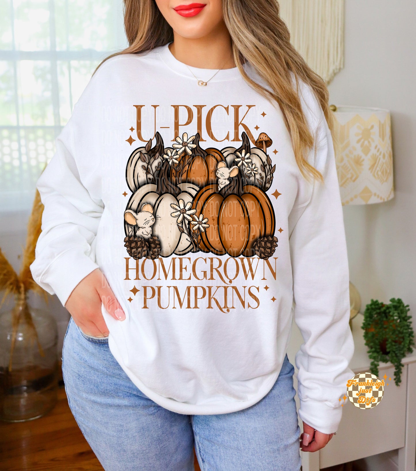 U pick Home Grown Pumpkins